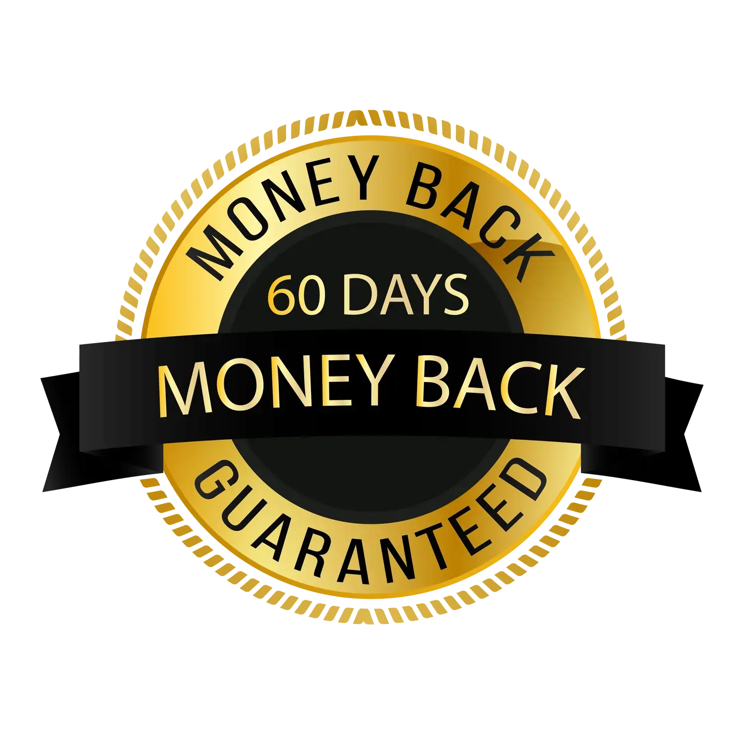 60-Day Money Back Guarantee Badge